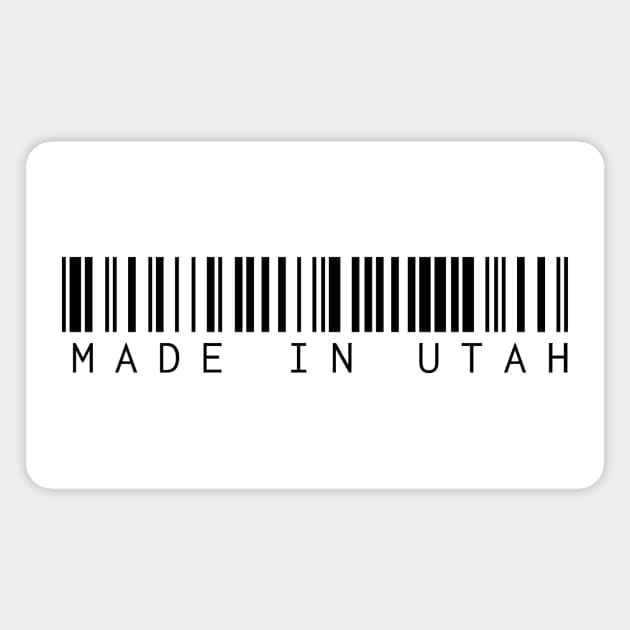 Made in Utah Magnet by Novel_Designs